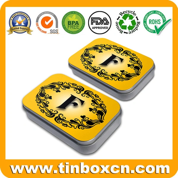 Metal Rectangular Tin for Gift Tin Can Packing, Tin Boxes